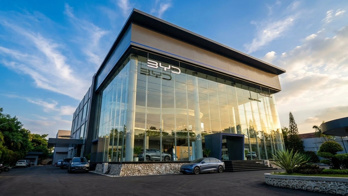 Showroom BYD Bintaro - Dealer Resmi Mobil Listrik BYD